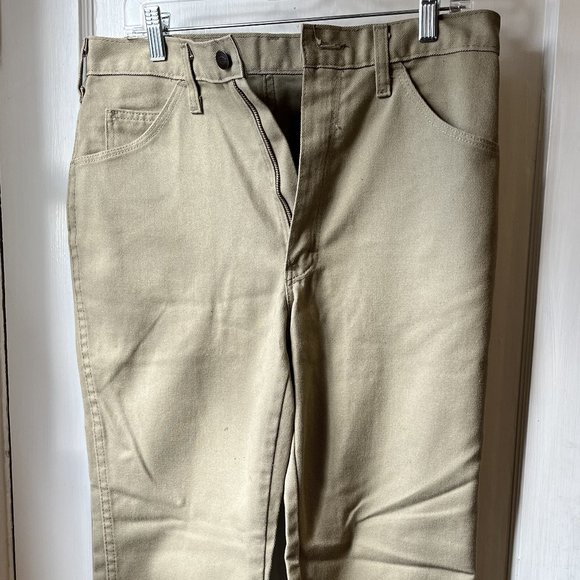 Women's Dickies Work Pants in Tan Size 33x30 - Picture 1 of 5